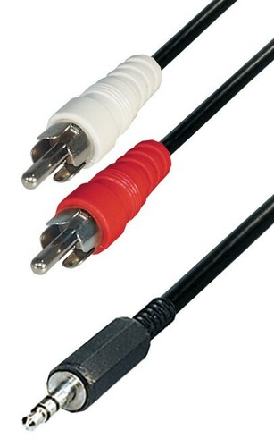 Audio verbindungskabel 2x - audio,