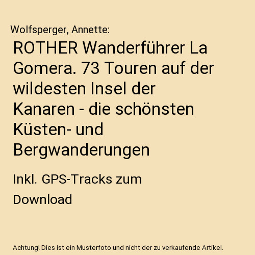 Rother wanderführer - rother, la