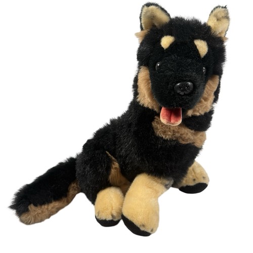 Schäferhund plüschtier - schäferhund,