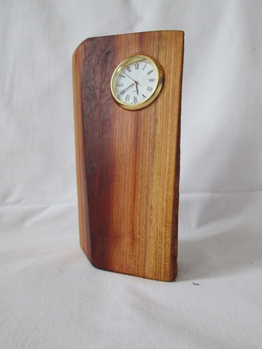 Tischuhr holz zibarte - maße, 15