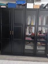 Ikea Pax Schrank schwarzbraun