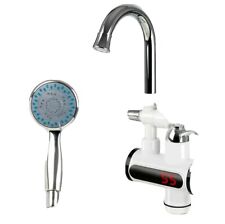 Wasserhahn Elektrischer Warmwasser-Mischbatterie mit Display und Dusche