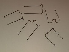 5 Haltefedern (für Röhren)