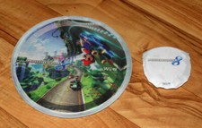 Mario Kart 8 Nintendo Wii U Promo Stoff faltbar Frisbee Gamescom Sammlerstück