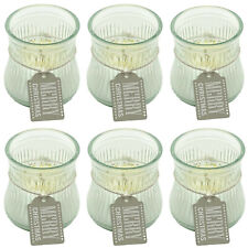 10 Stk. Kerzen im Glas 80x80mm