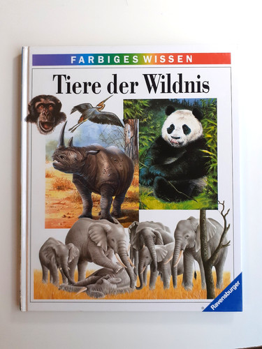 Farbiges wissen tiere - farbiges,