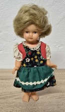 Nette Kunststoff Puppe ES Emil Schwenk Doll 20 cm Sammler Vintage 