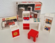 Lego Homemaker Puppenmöbel Set 292 Kitchen Sink Spültisch Geschirrschrank 70er