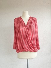 Joachim Bosse Bluse Polka-Dots-Muster