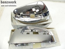Mercedes W204 2x Spiegelkappe Außenspiegel Chrom NEU NOS ORIGINAL 2048100564