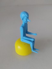 !!! Alte Steckfigur : Pinocchio in blau