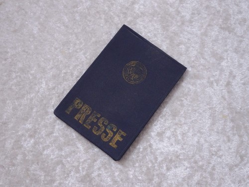 Presse ausweis 1955 warschau - 1955,