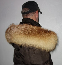 Fuchs Pelz Kapuze Kragen