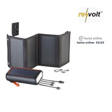revolt Solar-Powerbank mit