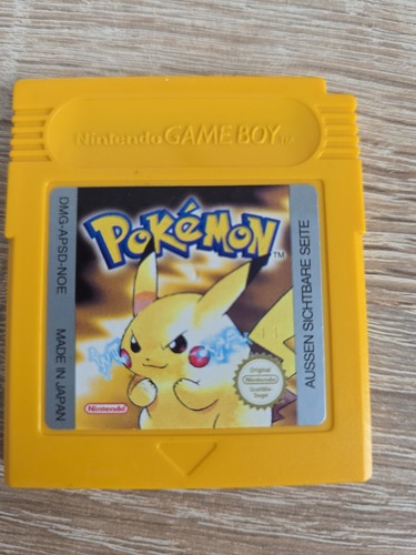 Pokemon gelbe edition - gelbe, original
