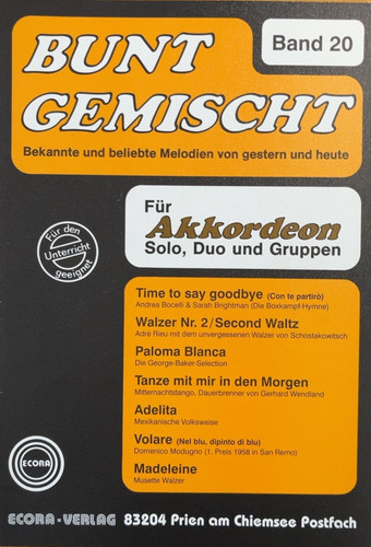 Bunt gemischt band - bunt, 20