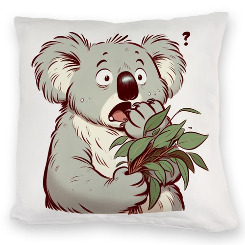 Koalabär comic kuschelkissen - comic,