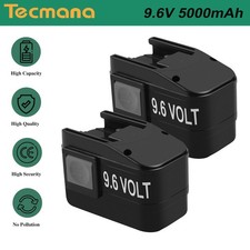 2X 5000mAh 9.6V Ni-MH Akku für AEG B9.6 MX9.6 BXS9.6 BX9.6 4932346506 4932367903