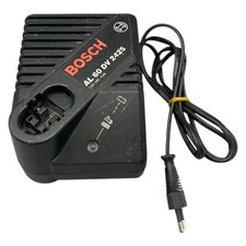 BOSCH AL 60 2425 DV, 7,2 - 24V 2,5A Akku Ladegerät Ladekabel Netzteil 7,2V-24V