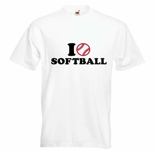 Shirt love softball - softball,