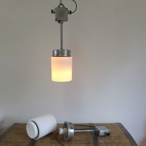Vintage industrielampe - vintage,