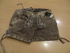 Damen Trachten Jeans Shorts 36