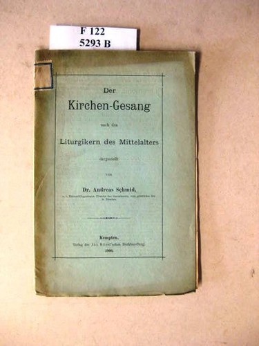 Der kirchen gesang nach - der,