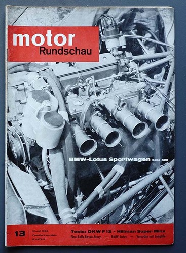 Motor rundschau 1963 dkw f - motor,