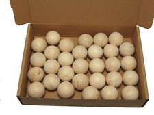 Holzkugeln Rohholzkugeln, Buche, ungebohrt