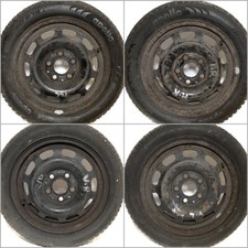 Mercedes A-Klasse W168 Stahl-Felgen LK 5x112 ET 54 Winter-Reifen 195/50 R15