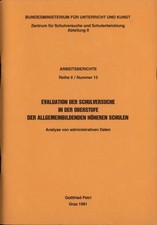 Evaluation der Schulversuche