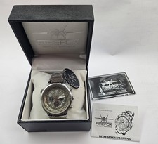 Firefox Edelstahl Uhr mit