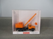 Wiking 1:87 0662 03 Magirus Fuchs Kranwagen kommunal orange in OVP