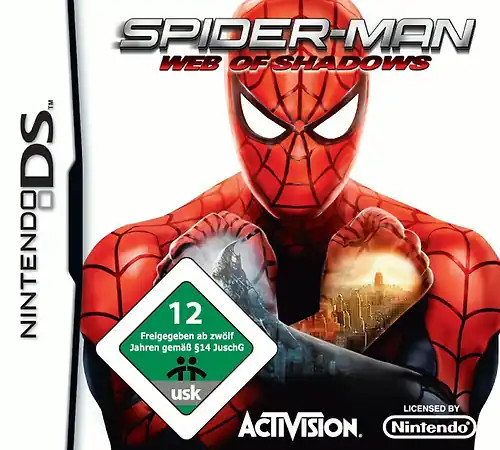 Spiderman web shadows - spiderman:, of