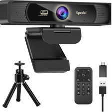 4K Webcam 8 MP Ultra HD 4x