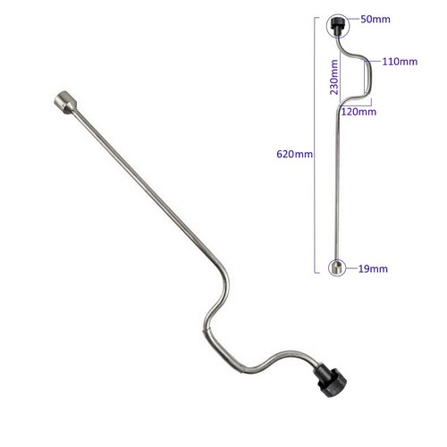 Verlängerung handkurbel 620mm - handkurbel,