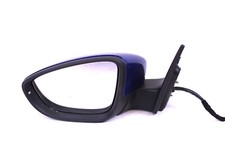 Außenspiegel VW EOS Facelift blau links Spiegel Blinker KFZ #Umfeldbeleuchtung