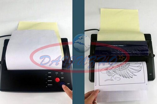One tattoo transfer stencil - one,