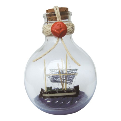 Flaschenschiff kutter - flaschenschiff,