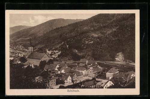 Ansichtskarte schiltach - ansichtskarte,