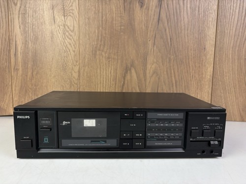 Philips stereo cassette deck - philips,