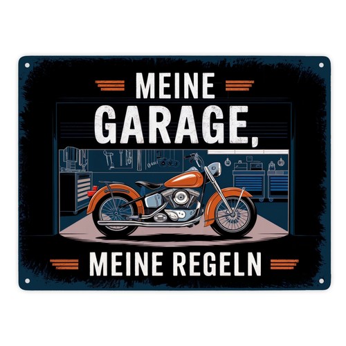Vintage garage motorrad - vintage-garage,