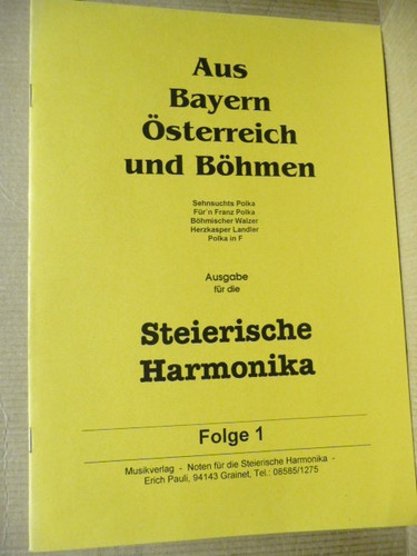 Noten für die steirische - noten,