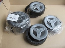 4 Stück Set / Rad hinten für LUX Akku-Rasenmäher A-RM-2x20/37 / ContPal4aK4