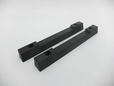 Akai GX 600 etc Fuß Füße Feets Standfüße 2 Stück Set 3D NEU schwarz Nachbau