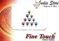 Modische bunte Bindis mit