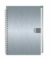 Wochen-Cheftimer A5, Alu silber 2025: Wochenkalender. Si... | Buch | Zustand gut