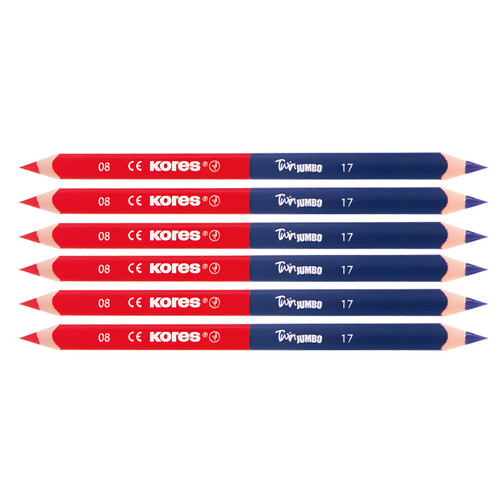 Kores farb stift - 6, x