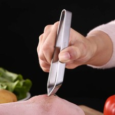 Edelstahl Grätenpinzette