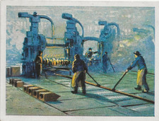 54/578 SAMMELBILD WALZEN SCHMIEDEN SCHWEIßEN WALZWERK GUßSTAHLFABRIK ESSEN DRAHT